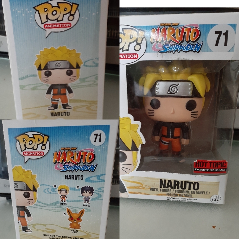2/$40!! NIB- Naruto Funko Pop